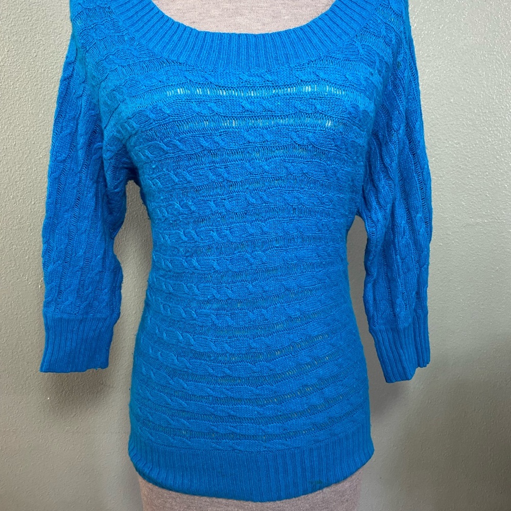 Y2K American Eagle Blue Sweater